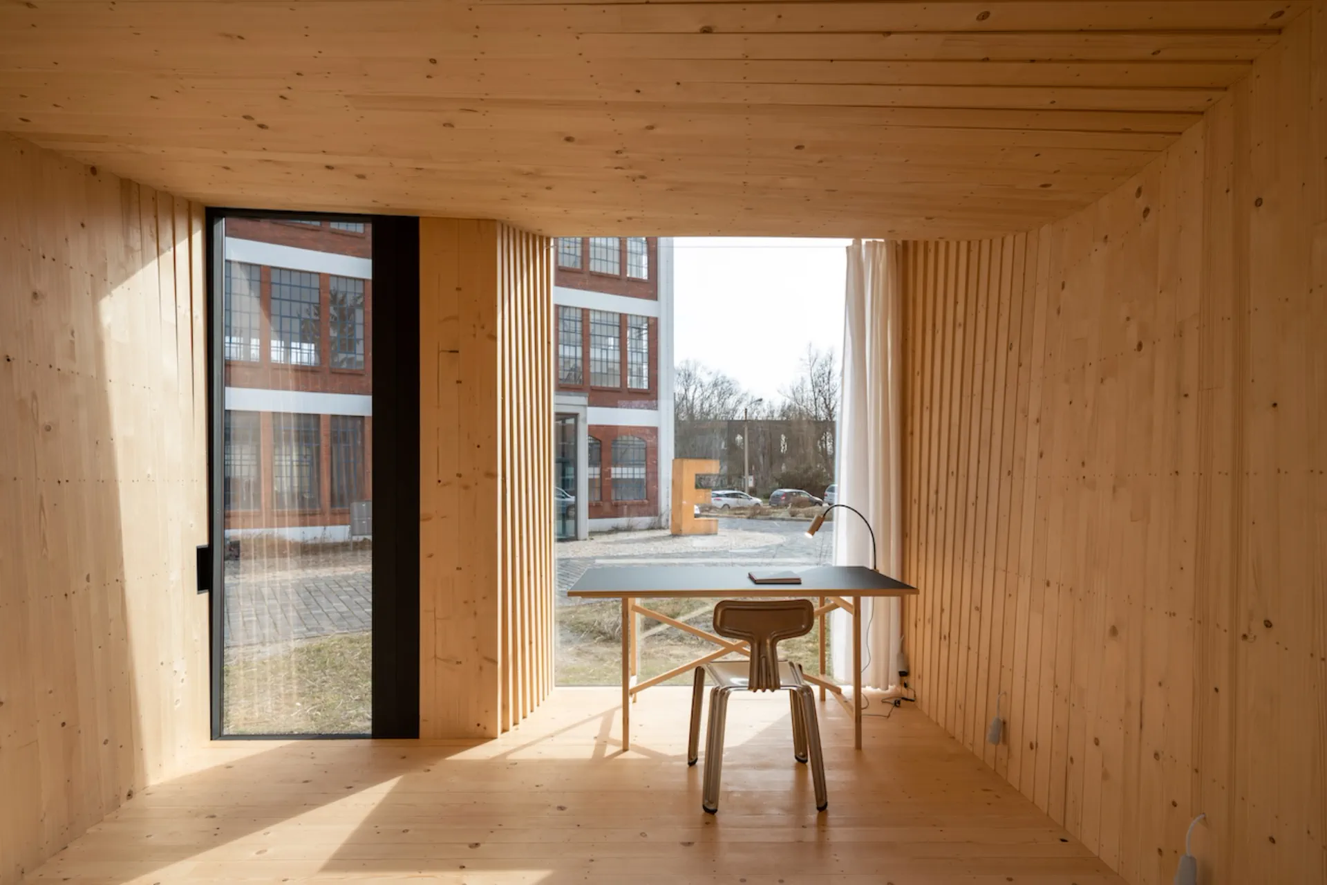 Timber Prototype House Innenansicht  